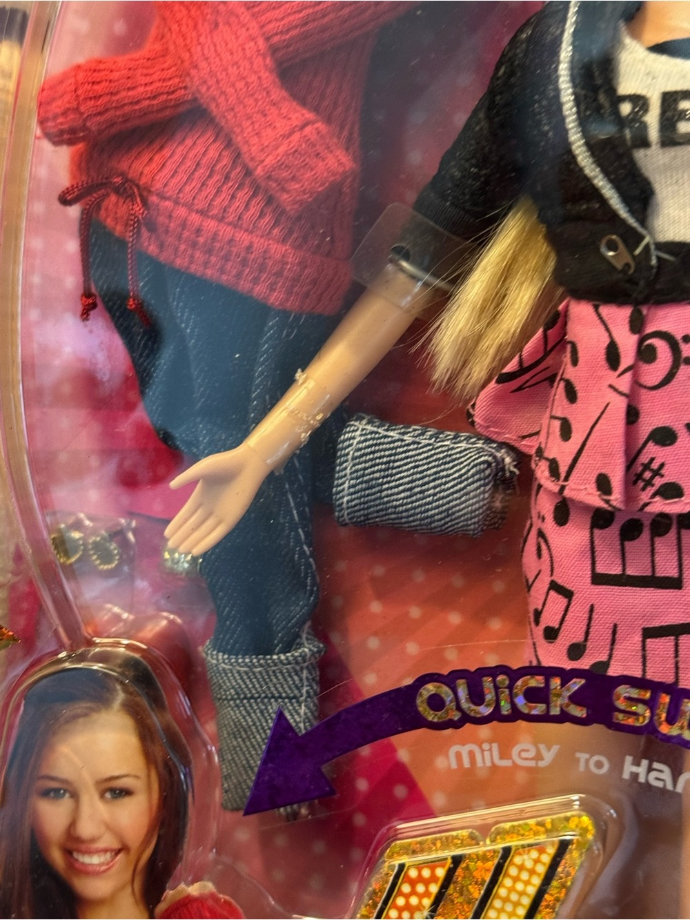 Hannah Montana and Miley Stewart Quick Hair Switch Barbie Doll - Disney - Picture 3 of 8